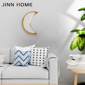 Espejo de pared dorado con forma personalizada, diseño moderno y contemporáneo, Hotel, Hogar, baño, decoración de la <span class=keywords><strong>casa</strong></span>, <span class=keywords><strong>espejos</strong></span> de Metal decorativos enmarcados - Product Image 6
