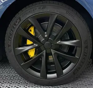 Hot Sale ABS 18-Zoll-Felgenmodifikation Ersatz Radnaben-Mittel abdeckung für Tesla Model 3 Dekorative Schutz naben abdeckung