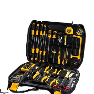 Boîte à outils multifonctionnelle complète pour électriciens, télécommunications, usage domestique quotidien, 42 pièces, étui rigide, support OEM - Product Image 2