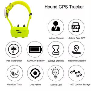 Collar GPS ICAR IK122T PRO para Perros de Caza - Rastreo en Tiempo Real, Resistente al Agua, GPRS/AGPS, Material Plástico, Batería de 4000mAh - Product Image 6