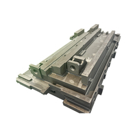 Grande base de machine-outil en fer gris, lit de tour, amortissement des vibrations, moulage au sable personnalisé
