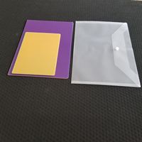 Feuilles de plastique minces colorées A4 de 0.45mm personnalisées pour la papeterie
