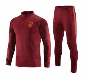 Европейский и американский спортивный костюм мужские тренировочные костюмы с длинным рукавом могут быть изготовлены по индивидуальному заказу тренировочные костюмы футболки - Product Image 1