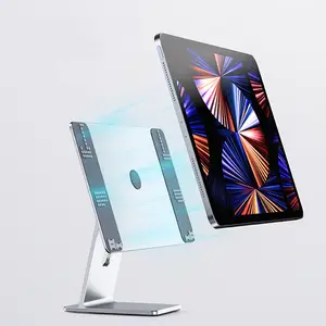 适用于苹果iPad Pro 11英寸台式铝合金平板电脑支架可调旋转360度旋转磁性平板电脑支架