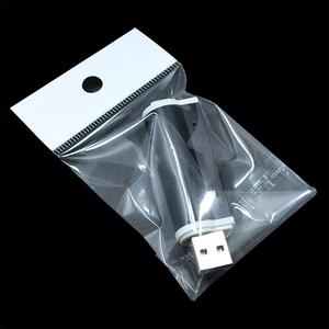 Großhandel Kundenspezifische Transparente Logo- und Druckverpackung Transparente Plastik-<span class=keywords><strong>OPP</strong></span>-Beutel für Accessoires, Halsketten - Product Image 2