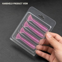 Boîte de présentation au détail personnalisée en blister PET avec carte pour accessoires de souris