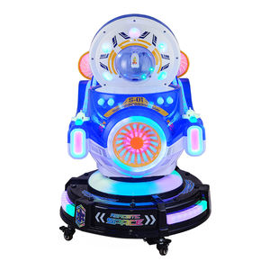 Manège Commercial à Monnayeur pour Enfants : Cheval à Bascule Rotatif en Forme d'Avion, Prix Abordable - Product Image 2