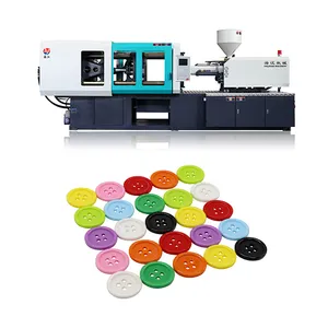 Machine de fabrication de boutons en plastique Machine de moulage par injection de plastique de 50 tonnes Machine de fabrication de boutons en polyester