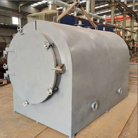 Four de carbonisation motorisé à haute température pour paille et bois, écologique, vert, capacité 0,3-3t/jour, économie d'énergie