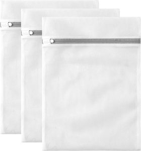 Bolsa de Lavandería de Malla de Diamante Antibacteriana Reutilizable, Plegable, de Poliéster, para Ropa Interior y Prendas Delicadas, Superventas - Product Image 4