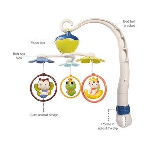 Campana portatile del letto appesa del bambino rotante giocattolo <span class=keywords><strong>mobile</strong></span> musicale del bambino per il regalo dei bambini - Product Image 4