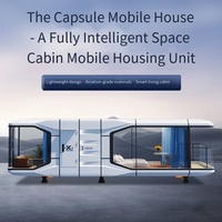Maison Capsule Pomme Modulaire de Luxe de Cabine Populaire Personnalisée en Gros, Maison Conteneur Mobile Facile à Installer