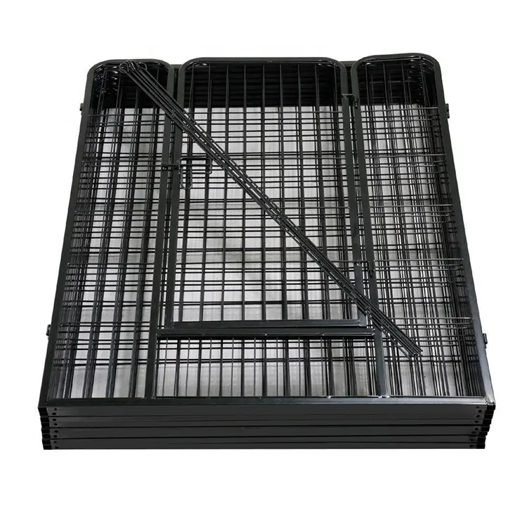 Outdoor enclosure Dog Pet Cage Import From Chinese Black Innovative Promotional large Dog Pet Cage