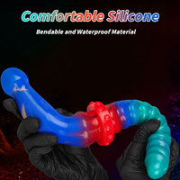 Plug anal double tête Alien Animal et kit de soin pour jouets sexuels