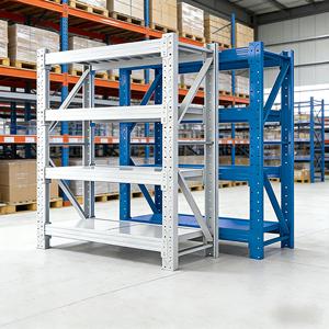 4 Tier Boltless Light Duty Cold Rolled Steel Powder Coated Anti-Rust Storage Rack Adjustable Shelving for Warehouse - Product Image 5