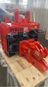 Martello Vibrante Idraulico SANYU 18-65T Montato su Escavatore, Battipalo Vibrante a Motore - Product Image 3