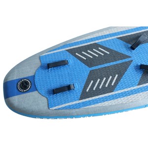 Tabla de surf Tiger Shark 10s con materiales reforzados, soporte de tela de carbono, <span class=keywords><strong>2</strong></span> aletas dobles rectas SUP - Product Image 6