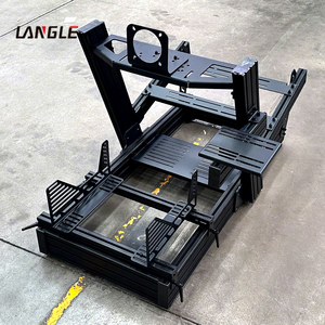 Perfiles de Aluminio Industriales 6063 T5 Anodizados en Negro Plateado 4040 8040 para Estructura de Cabina de Simulador de Carreras de Simulación de Vuelo - Product Image 4