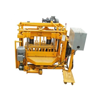 QT40 mesin Diesel 3a mesin pembuat blok seluler jenis peletak telur produksi tanah liat bata - Product Image 5