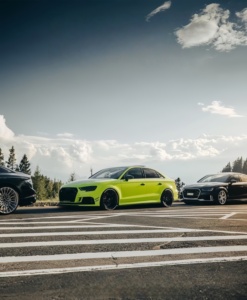 Body Cover Packaging Film Phantom Coral <strong>Fluorescent</strong> Yellow Automotive <strong>Vinyl</strong> Green <strong>Color</strong> Changing Film Car Film - Product Image 4