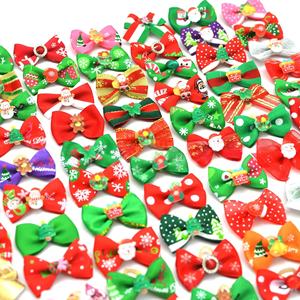 مجموعة إكسسوارات شعر للكلاب صديقة للبيئة بتصميم زهري أنيق مع قبعات للحيوانات الأليفة ومشابك معدنية وأربطة مطاطية لفصل الخريف - Product Image 2