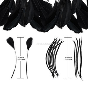 Offre Spéciale naturel 5 9 pouces teint dépouillé oie Nagoire plumes oie <span class=keywords><strong>Biot</strong></span> plumes pour carnaval vêtements décoration - Product Image 2