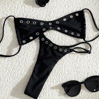 Nouveauté - Style Sassy Sexy - Bikini Halter - Maillot de bain deux pièces Huludao pour femmes