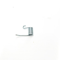 Ressort de torsion hélicoïdal industriel en acier à haute élasticité, ressort à double spirale avec dimensions personnalisées, traitement de surface sur mesure