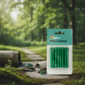Aditivo bacteriano sólido de disolución lenta Ttake Pro-b Drain para limpieza de desagües - Product Image 3