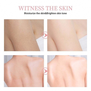 Loción corporal de hierbas veganas de etiqueta privada para mujeres Crema hidratante y aclarante perfumada de melocotón no Grasosa - Product Image 6