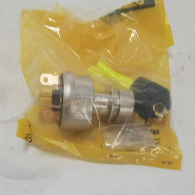 Excavator Parts 9G-7641 9G7641 Ignition Switch 4 Wire with 2 Keys for Caterpillar Excavator E320B E320C E320 E330 E345 E385 E375