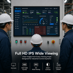 15.6นิ้ว1920x1080 FHD IPS LCD โมดูล <span class=keywords><strong>EDP</strong></span> 30Pin ที่เข้ากันได้ NV156FHM-N61 85% NTSC ช่วงสีสูงสำหรับระบบฝังตัวอุตสาหกรรม - Product Image 2