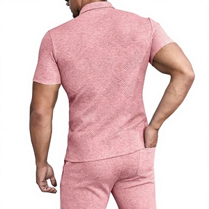Conjunto de 2 Piezas de Verano para Hombre, Ropa Transpirable para Correr, Camiseta y Pantalones Cortos para Hombre, Conjuntos de Verano de Manga Corta para Hombre a Precio Económico - Product Image 2