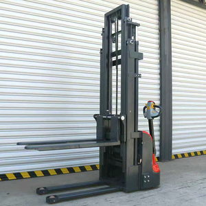 Cina spedizione gratuita CE certificazione 1.5 tonnellata transpallet completamente elettrico alta qualità carrello elevatore Stacker vendite dirette in fabbrica - Product Image 1