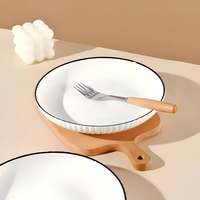 Vaisselle en céramique en gros pour la maison, les restaurants et les hôtels, assiettes en porcelaine, assiettes à dîner