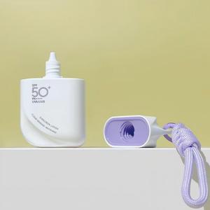 Nouvelle Arrivée Flacon Cosmétique Blanc 50ml pour Crème Solaire Lotion Emballage Soins de la Peau Élégant Impression Bouteille <span class=keywords><strong>Vide</strong></span> pour Crème Solaire - Product Image 2