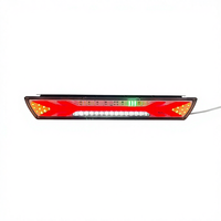 Nouveau Feu de brouillard LED pour camion, bande de 61 cm, 3 couleurs, 24V, lumière d'avertissement auxiliaire multicolore avec ajustement universel pour camion et remorque