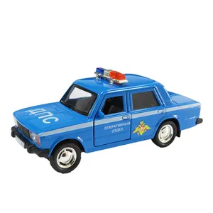 2020 Mini Cool Babyspeelgoed Trekt Die Cast Auto Model Politie Kleurrijke Mooie Modelauto 'S Terug