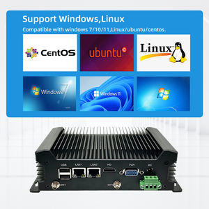 Computadora Industrial Integrada Sin Ventilador Intel I3/I5/i7 8GB RAM 128GB SSD Montaje en Riel DIN Amplio Rango de Temperatura Puerta de Enlace <span class=keywords><strong>IoT</strong></span> - Product Image 5