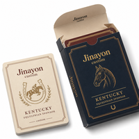 Cartes à jouer promotionnelles personnalisées, jeu de cartes en papier et emballage de marque pour événements B2B, cadeaux et activation en point de vente