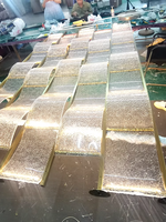 Paravent décoratif de Noël multifonctionnel en laque chinoise, découpé au laser, style Art Déco, pour bureau et intérieur, par Homedeco