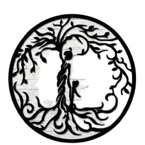Baoma Décoration <span class=keywords><strong>Murale</strong></span> Art Métal Silhouette Décoration <span class=keywords><strong>Murale</strong></span> l'<span class=keywords><strong>Arbre</strong></span> <span class=keywords><strong>de</strong></span> l'Amour Maternel Sticker Mural <span class=keywords><strong>Arbre</strong></span> <span class=keywords><strong>de</strong></span> <span class=keywords><strong>Vie</strong></span> Famille Peintures Murales - Product Image 3