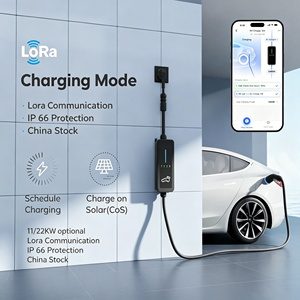 Chargeur mural intelligent Deye Sun-EVSE22k01-EU-AC 7kW 22kW pour véhicules électriques, compatible monophasé/triphasé, avec livraison DDP. - Product Image 3
