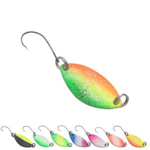 Hessen Trout Lure 1.2g 1.6g 2g Esche Dure Artificiali per Acqua Salata e Dolce, Spoon Lures in Metallo, Drone Bass Trout Spool, Esche da Pesca - Product Image 1