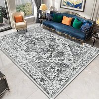 Large 3D Printed Beige Floor Carpet Rugs Living Room Large Carpets and Rugs