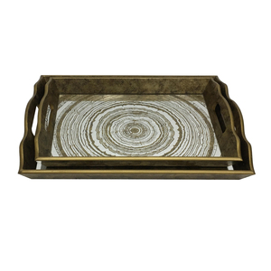 <span class=keywords><strong>Vassoio</strong></span> con manico in legno a <span class=keywords><strong>specchio</strong></span> stampato per la decorazione da tavola decorativa <span class=keywords><strong>oro</strong></span> vetro <span class=keywords><strong>specchio</strong></span> vintage <span class=keywords><strong>vassoio</strong></span> - Product Image 3