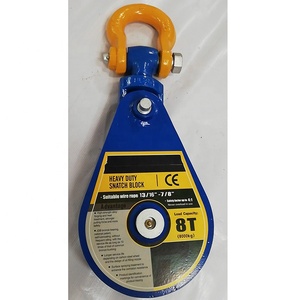 Nhiệm vụ nặng nề móc loại cần cẩu nâng snatch ròng rọc khối với giá tốt nhất - Product Image 2