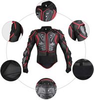 Chaqueta Ajustable de Motociclismo con Armadura, Rodilleras para MTB Racing, Armadura Corporal Completa, Protector para Motos, Ropa de Motocicleta, Chaqueta Protectora