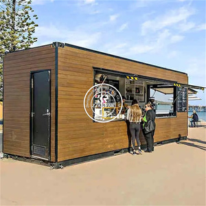Tùy chỉnh thức ăn nhanh Container vận chuyển nhà bếp quán rượu thanh kiosk Float 40ft container nhà hàng - Product Image 2