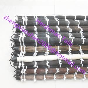 Emballage en carton Casquette en cuir Boucle de tresse de <span class=keywords><strong>cheval</strong></span> Type de queue de <span class=keywords><strong>cheval</strong></span> Kératine 30-36 "Extensions de queue de crin à vendre - Product Image 5